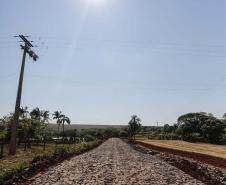 Maripá - 21-10-2020 -Pavimentação da estrada Auto Aurora em Maripá 