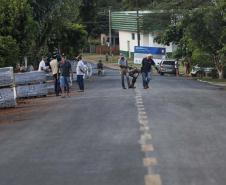  Obras de Pavimentação asfáltica e calçada na cidade de Braganey 
