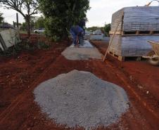  Obras de Pavimentação asfáltica e calçada na cidade de Braganey 