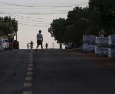  Obras de Pavimentação asfáltica e calçada na cidade de Braganey 
