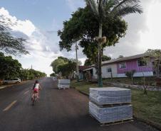  Obras de Pavimentação asfáltica e calçada na cidade de Braganey 