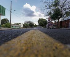  Obras de Pavimentação asfáltica e calçada na cidade de Braganey 