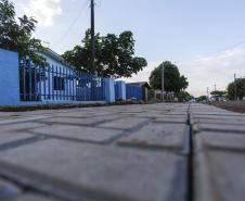  Obras de Pavimentação asfáltica e calçada na cidade de Braganey 