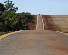 Pavimentacão em Pedra Poliédrica na KD-306  em Palotina 