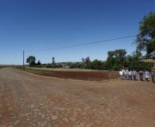 Pavimentacão em Pedra Poliédrica na KD-306  em Palotina 