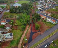 Mangueirinha ganha asfalto novo, parque e feira do agricultor 