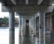 Ponte em  União da Vitória