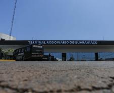  Reforma da rodoviárai da cidade de Guaraniaçu- Foto : Jonathan Campos / AEN