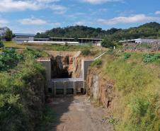 Construção de túnel em Francisco Beltrão. 