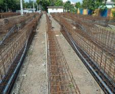 Construção de túnel em Francisco Beltrão. 