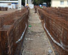 Construção de túnel em Francisco Beltrão. 