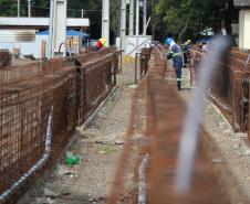 Construção de túnel em Francisco Beltrão. 