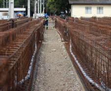 Construção de túnel em Francisco Beltrão. 