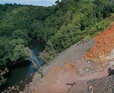 Construção de túnel em Francisco Beltrão. 