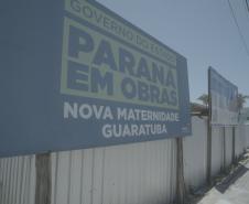 Obras da maternidade de Guaratuba