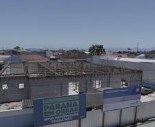 Obras da maternidade de Guaratuba