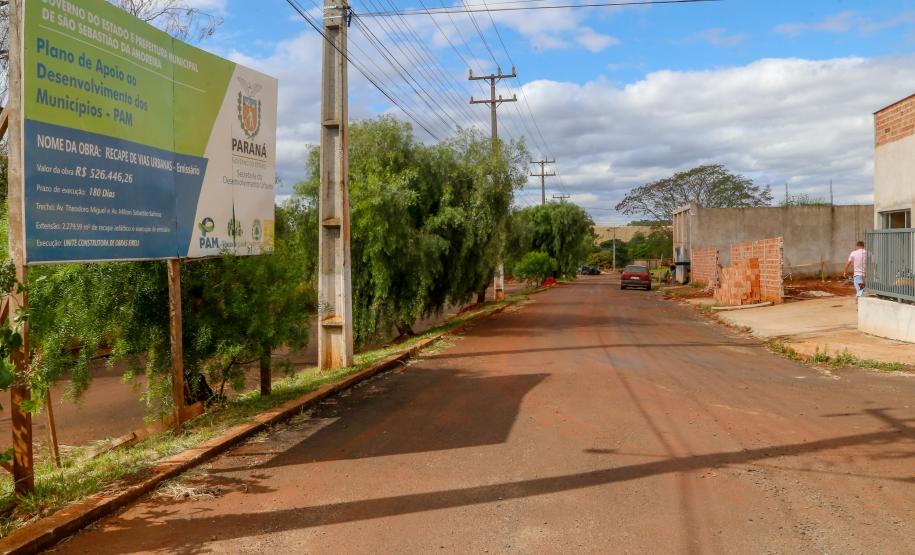 Reurbanização de avenidas facilita a vida em São Sebastião da Amoreira