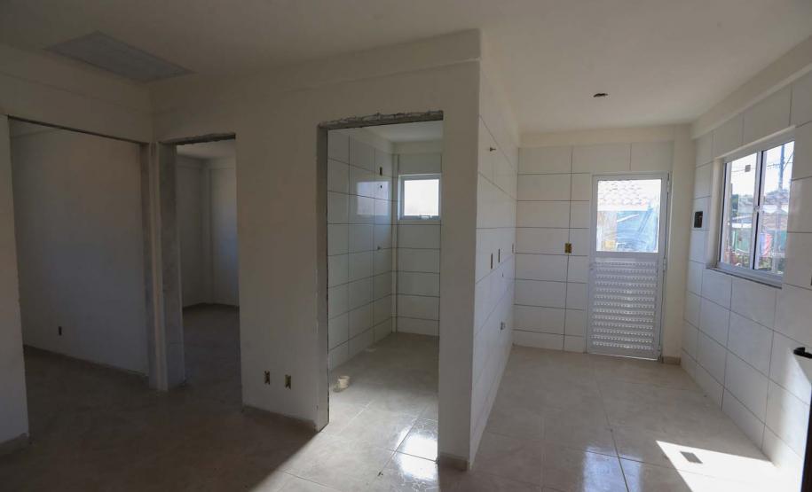 Requalificacao Urbana Reboucas - Vila Facao -  53 casas populares que estão sendo construídas pelo Governo do Paraná em Rebouças