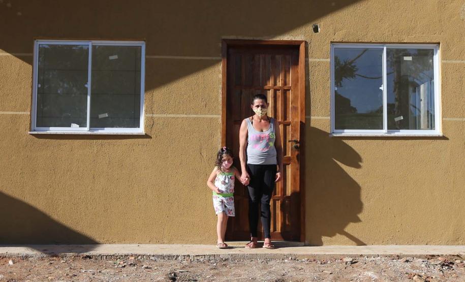 Requalificacao Urbana Reboucas - Vila Facao -  53 casas populares que estão sendo construídas pelo Governo do Paraná em Rebouças