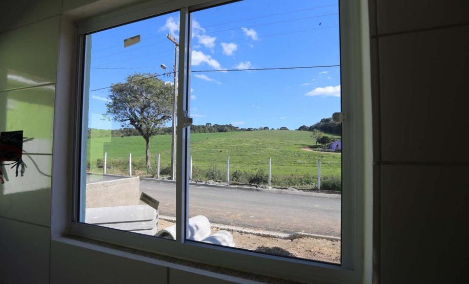 Requalificacao Urbana Reboucas - Vila Facao -  53 casas populares que estão sendo construídas pelo Governo do Paraná em Rebouças