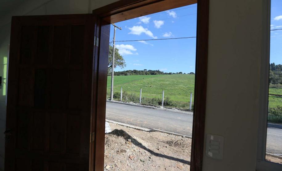 Requalificacao Urbana Reboucas - Vila Facao -  53 casas populares que estão sendo construídas pelo Governo do Paraná em Rebouças