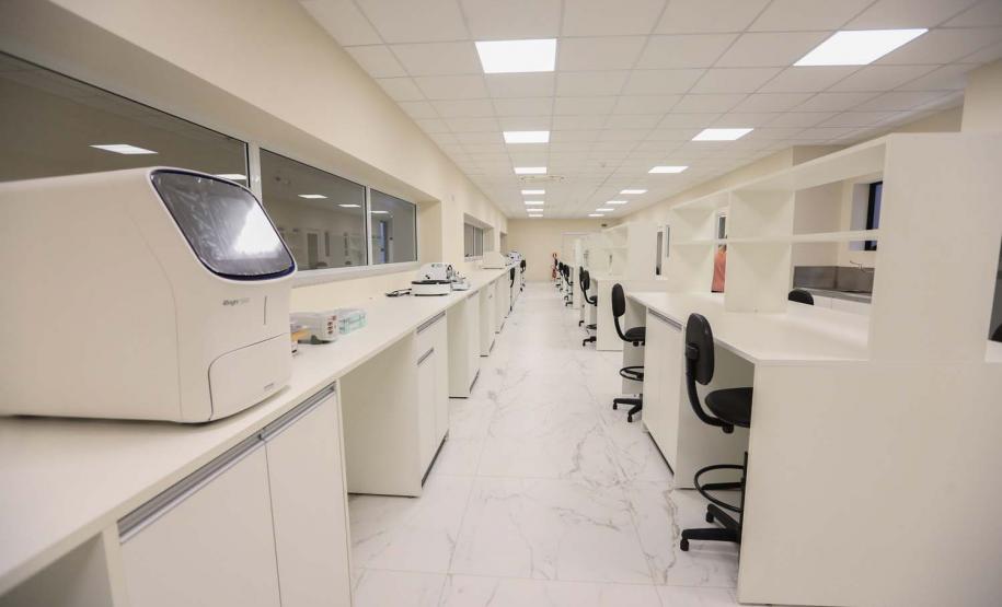 Instalacoes do Instituto de Pesquisa para o Câncer (IPEC) e obras do Setor de Radioterapia nas futuras instalações do Hospital do Câncer, Unidade II do Hospital São Vicente de Paulo, na Cidade dos Lagos, em Guarapuava.