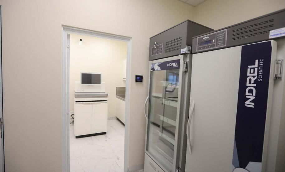 Instalacoes do Instituto de Pesquisa para o Câncer (IPEC) e obras do Setor de Radioterapia nas futuras instalações do Hospital do Câncer, Unidade II do Hospital São Vicente de Paulo, na Cidade dos Lagos, em Guarapuava.