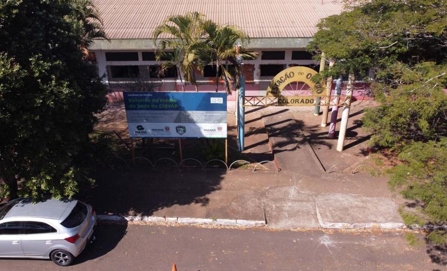 Reforma do predio da sede da CISVAP - Consorcio Intermunicipal de Saude do Vale do Paranapanema, em Colorado, na região Norte do Paraná.