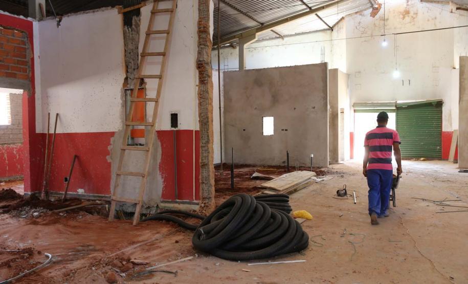 Reforma do predio da sede da CISVAP - Consorcio Intermunicipal de Saude do Vale do Paranapanema, em Colorado, na região Norte do Paraná.