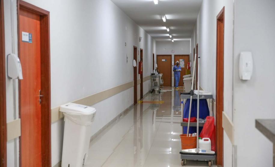 Hospital Santa Clara, em Colorado, na região Norte do Paraná.