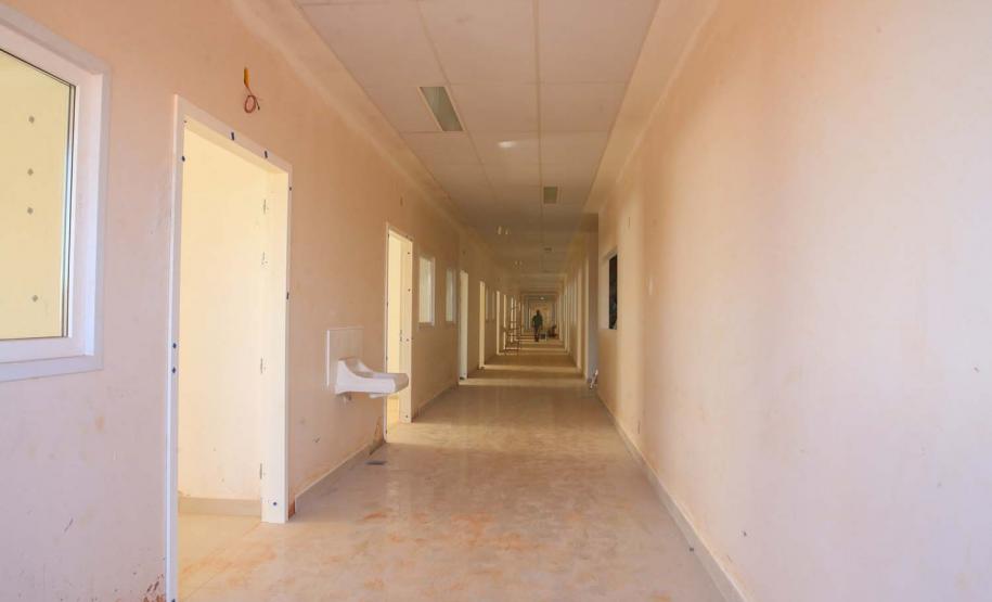 Obras do Hospital da Criança de Maringá,   serao 160 leitos, sendo 20 de UTI, a área construída é de aproximadamente 23 mil metros quadrados e está no espaço do antigo aeroporto da cidade, doado pela União ao município. O local tem cerca de 90 mil metros quadrados. -  04/08/2020 -  Foto: Geraldo Bubniak/AEN