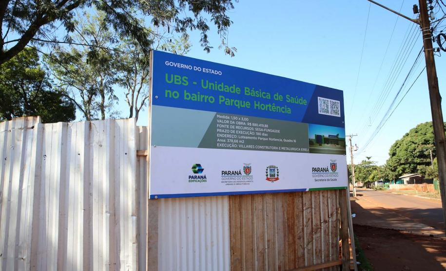 Obras de Construcao de 3 UBS - Unidade Básica de Saúde nos bairros Vila Alta, Santa Paula e Parque  Hortencia em Guaira.   06/08/2020 -  Foto: Geraldo Bubniak/AEN