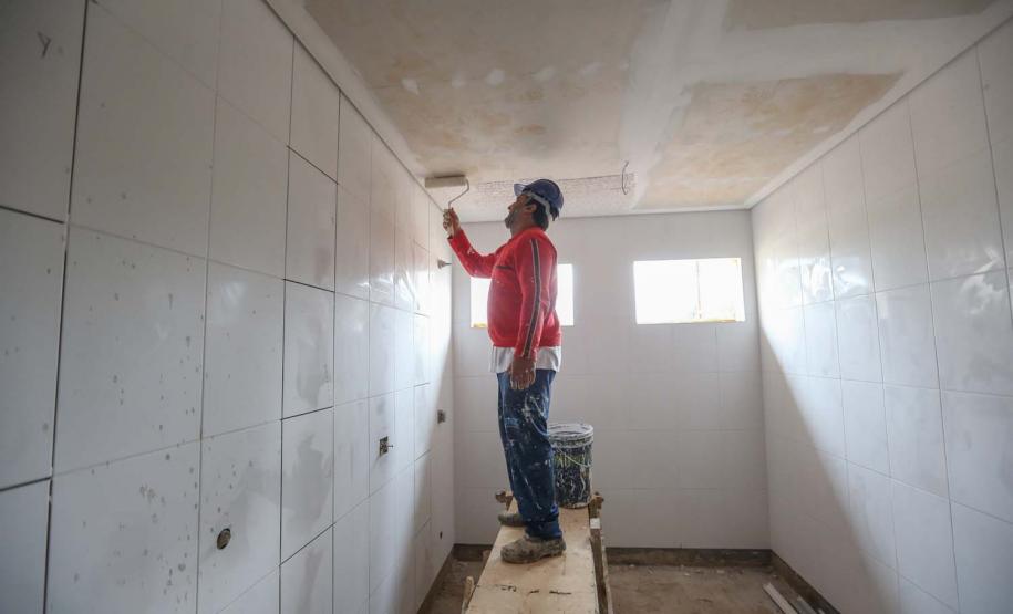 Construcao da Delegacia Cidada de Almirante Tamandare. A delegacia cidadã é um novo modelo de atendimento em delegacias no Paraná, com espaços específicos e reservados para separar vítimas de agressores e possibilidade de auxílio de assistentes sociais e psicólogos, quando necessário. Almirante Tamandare