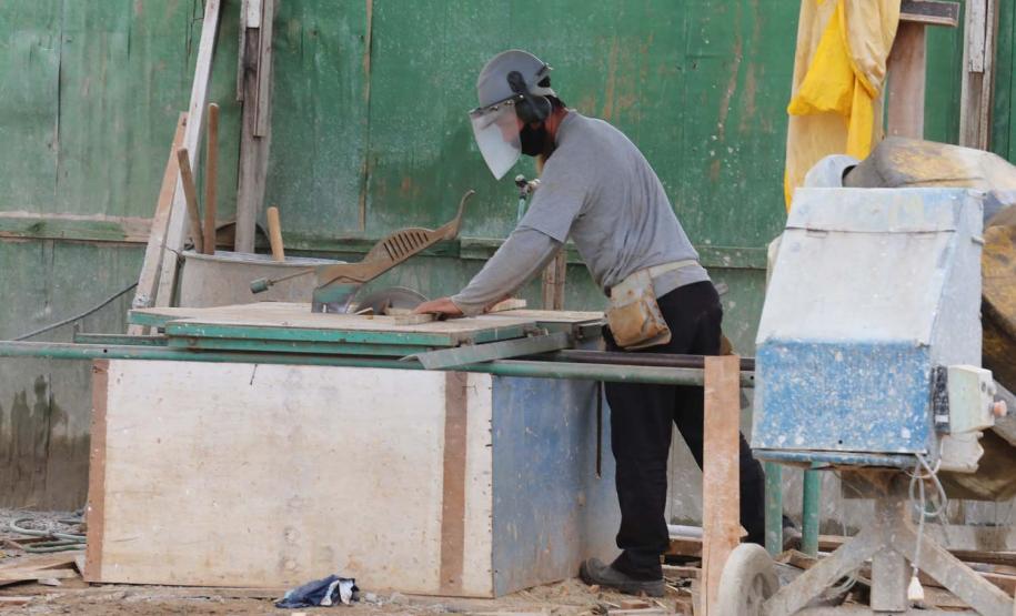 Construcao da Delegacia Cidada de Almirante Tamandare. A delegacia cidadã é um novo modelo de atendimento em delegacias no Paraná, com espaços específicos e reservados para separar vítimas de agressores e possibilidade de auxílio de assistentes sociais e psicólogos, quando necessário. Almirante Tamandare