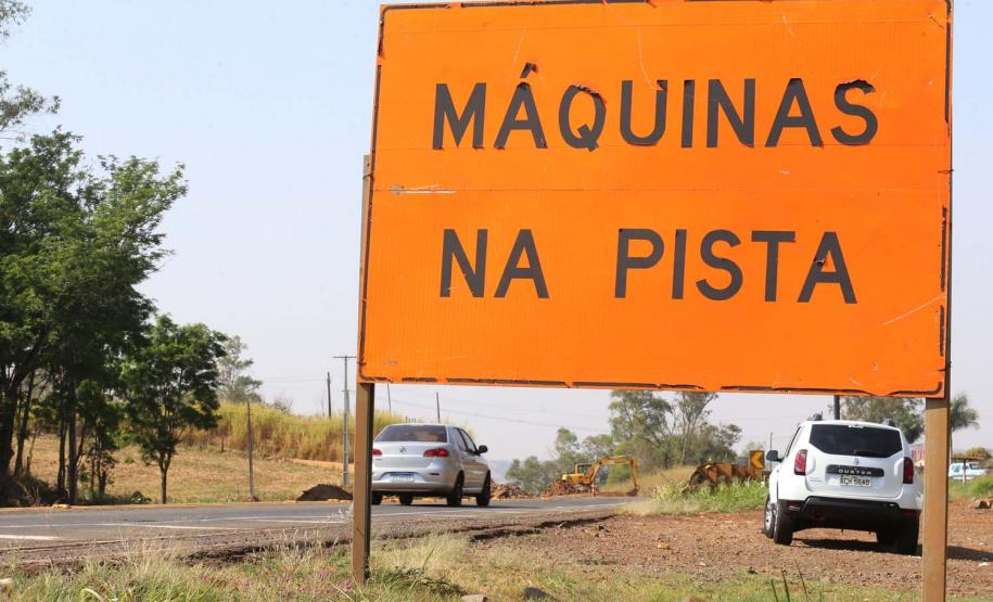 Obras na  PR-445  no trecho de 15,8 quilômetros entre Londrina e o distrito de Irerê tem previsão de entrega para dezembro