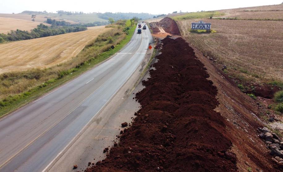 Obras na  PR-445  no trecho de 15,8 quilômetros entre Londrina e o distrito de Irerê tem previsão de entrega para dezembro