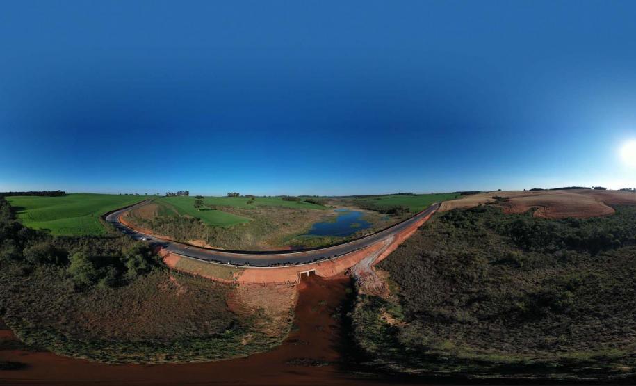 Obras rodoviárias levam segurança e desenvolvimento a Castro