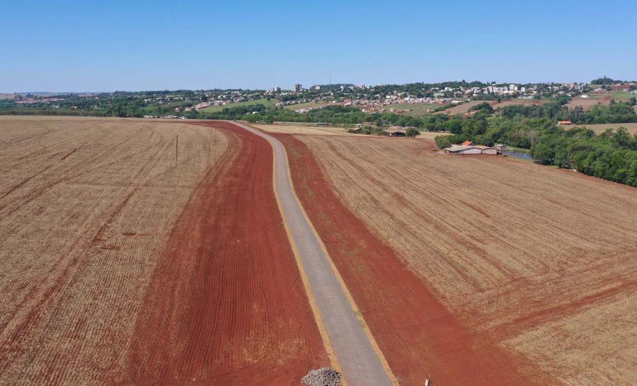 Pavimentacão em Pedra Poliédrica na KD-306  em Palotina
