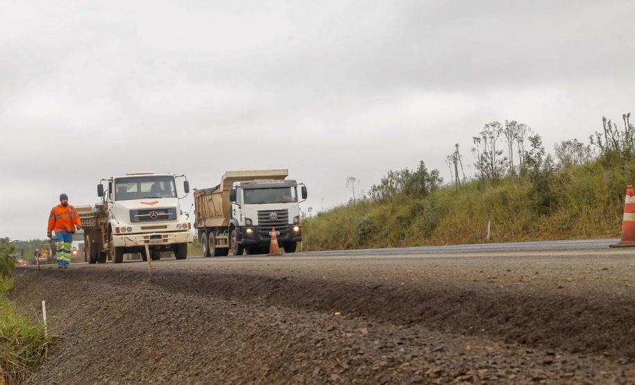 Pavimentação da PR-364 já muda vida de quem vive no Centro Sul