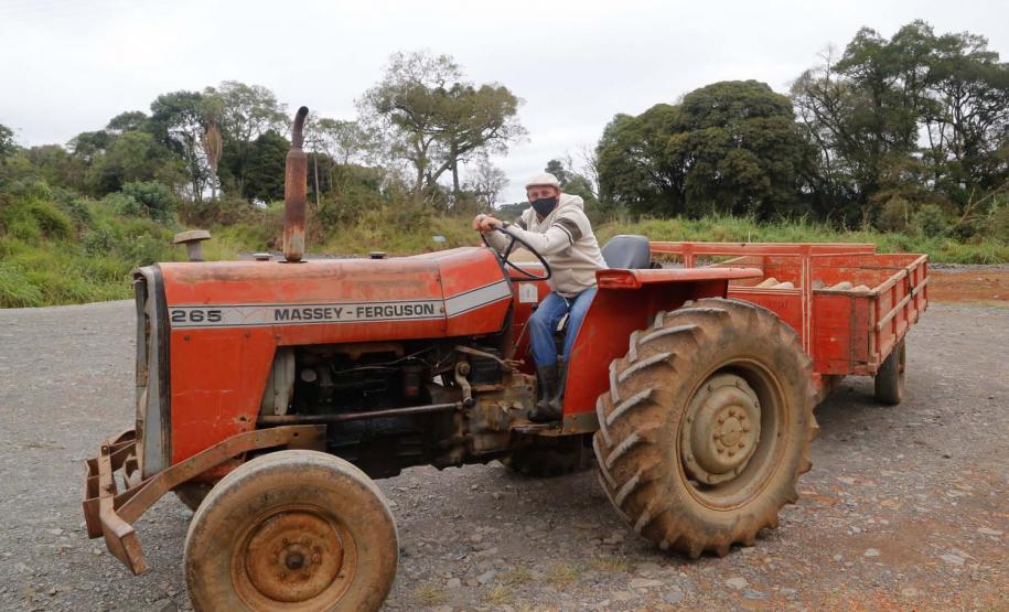 Pavimentação da PR-364 já muda vida de quem vive no Centro Sul