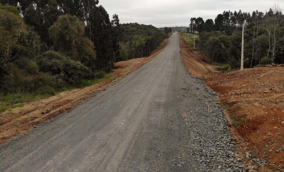 Pavimentação da PR-364 já muda vida de quem vive no Centro Sul