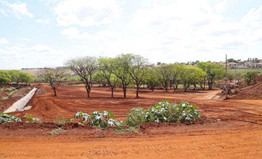 Parque urbano em Andirá
