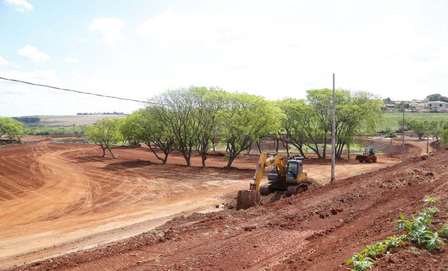 Parque urbano em Andirá
