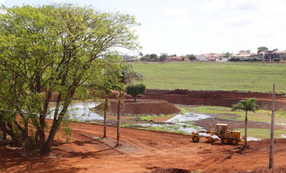 Parque urbano em Andirá