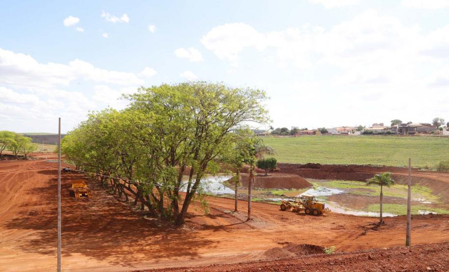 Parque urbano em Andirá