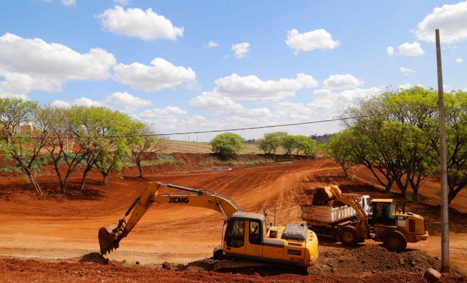 Parque urbano em Andirá