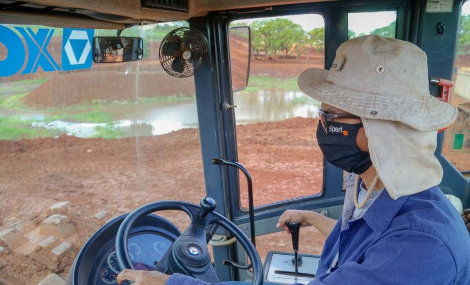 Parque urbano em Andirá