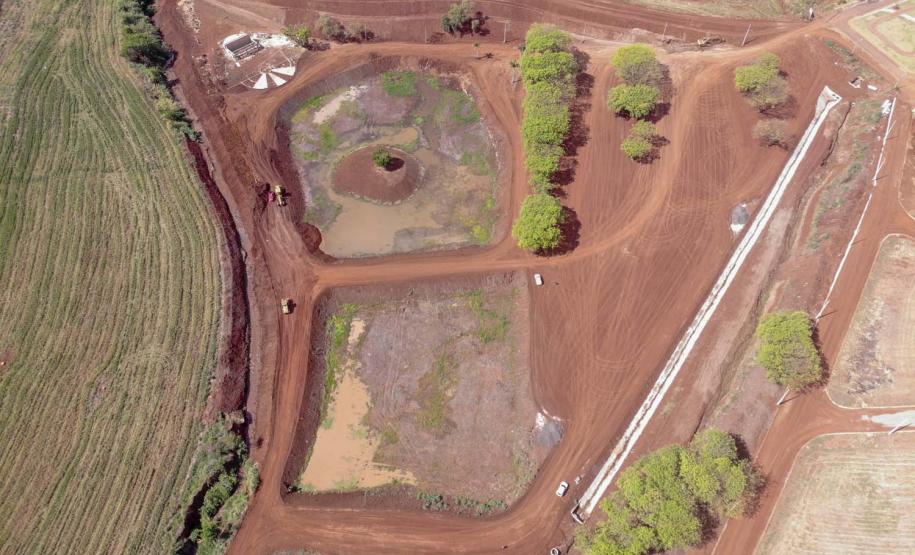 Parque urbano em Andirá