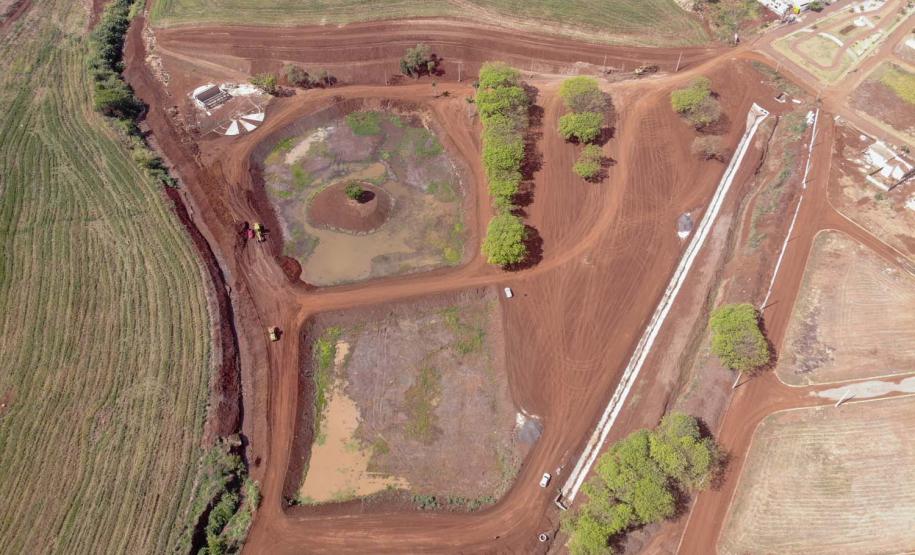 Parque urbano em Andirá