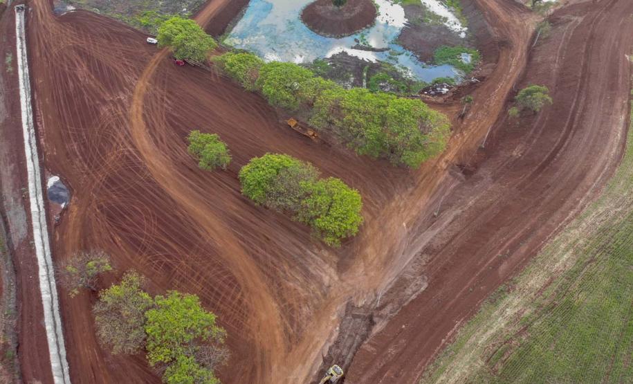 Parque urbano em Andirá